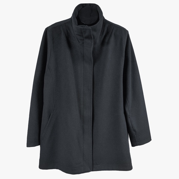 PENDLETON Womens Luxury Black Wool Blend Coat Size XXL - Picture 1 of 11
